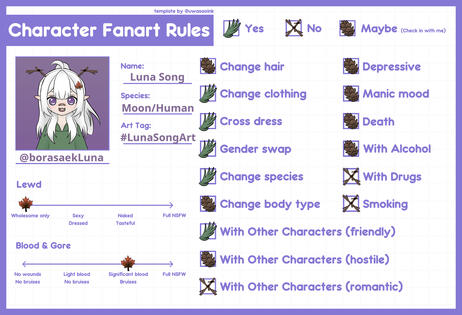 Fanart Rules